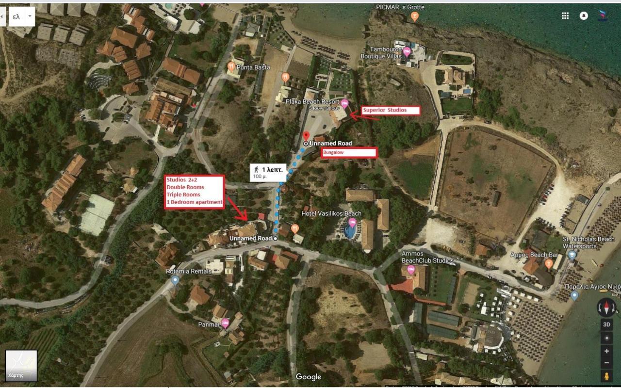 Plaka Beach Resort Vasilikí Exteriör bild